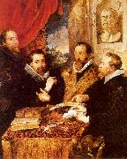 Peter Paul Rubens The Four Philosophers Sweden oil painting reproduction